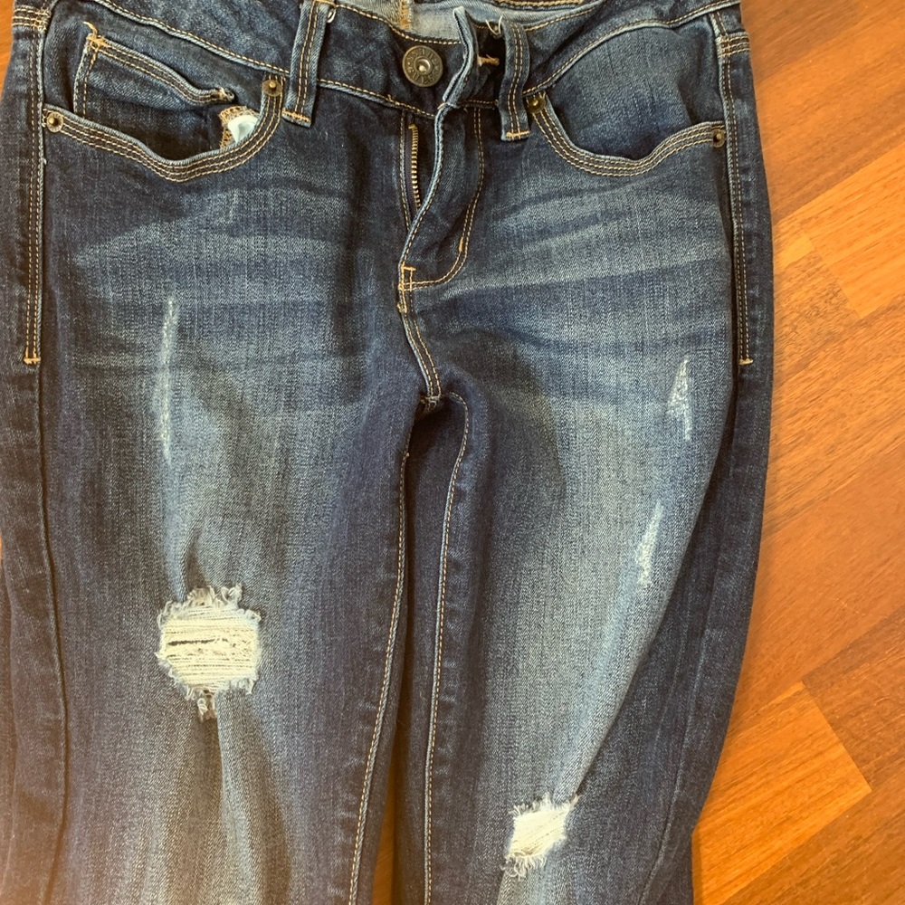 Guess jeans straight leg skinny jeans